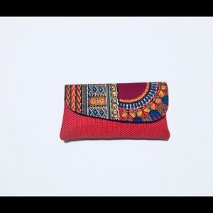 African Ankara clutch NEW